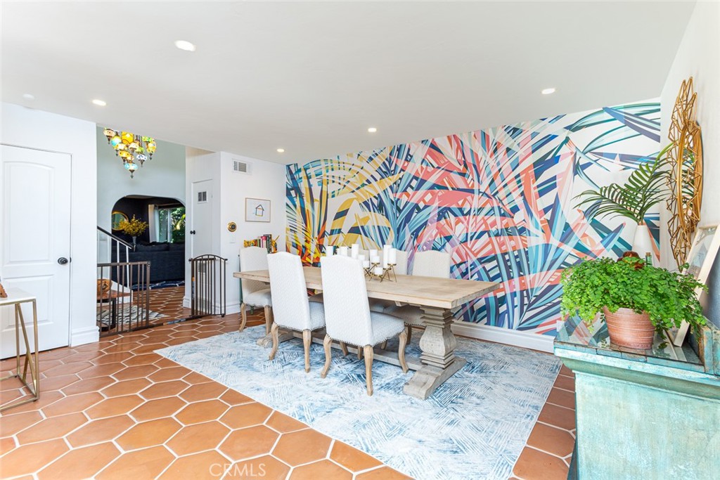 2718 North Wright Street Santa Ana, CA 92705 - Photo 8 of 45 a living room with furniture and wooden floor