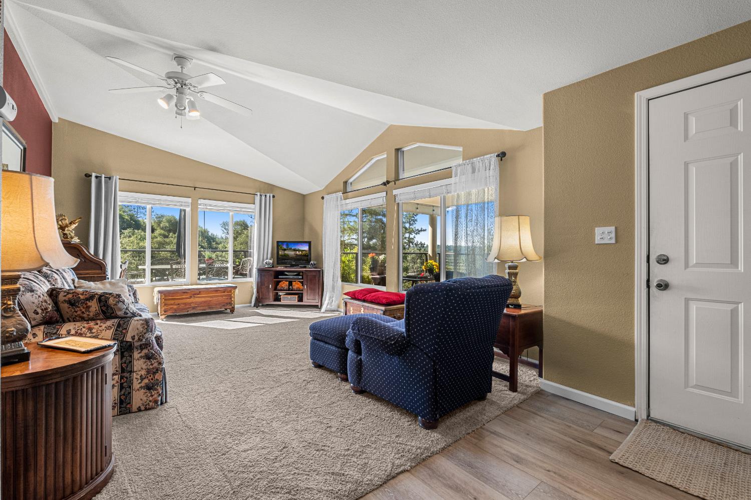 9425 Mosquito Road Placerville, CA 95667 - Photo 22 of 74 a living room with furniture and a large window