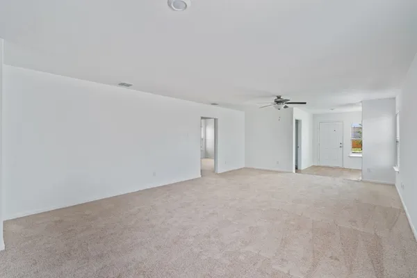 a view of empty room