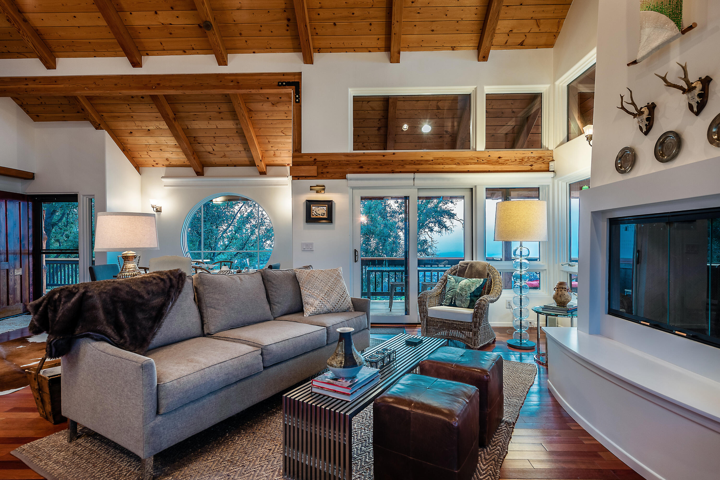 52430 Double View Drive Idyllwild, CA 92549 - Photo 11 of 74 a living room with furniture and a large window