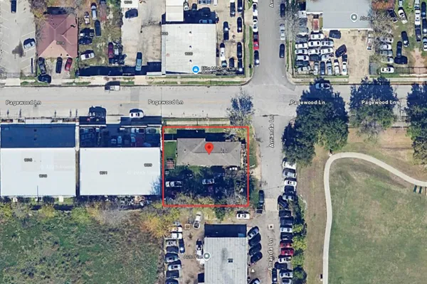 on the top of a house