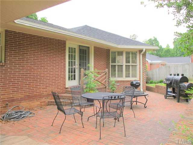 2121 Coley Forest Place Raleigh, NC 27607 - Photo 23 of 25 Patio Off Dining Room
