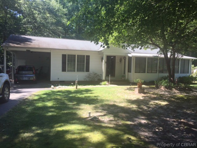 5476 Clay Bank Road Gloucester, VA 23061 - Photo 1 of 13 3 bedroom, 2 bath ranch home with attached carport and enclosed porch located in Clay Bank in central part of Gloucester County.
