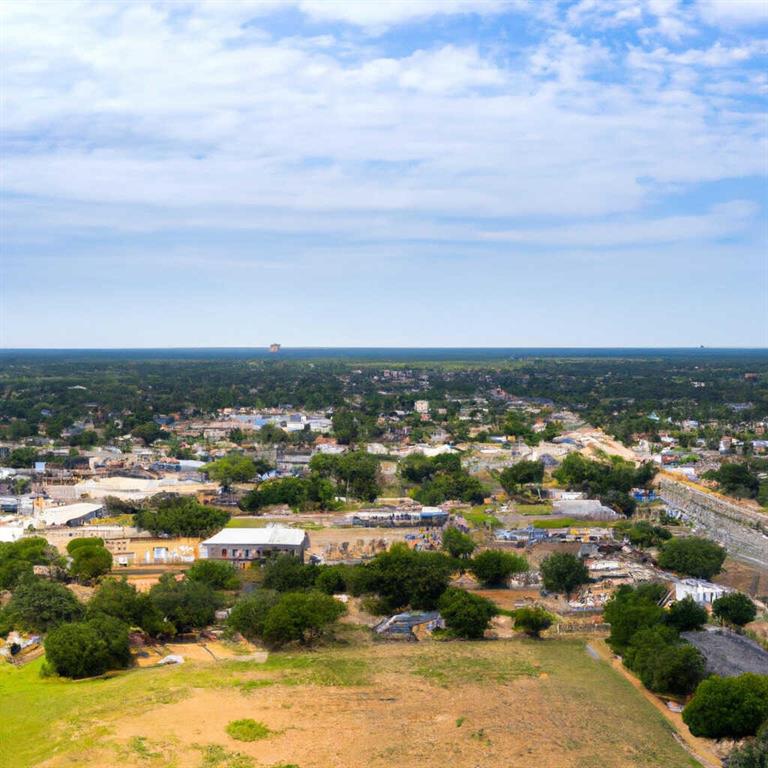 2809 Turner Warnell Road Arlington, TX 76001 - Photo 3 of 26 an aerial view of residential building and trees around