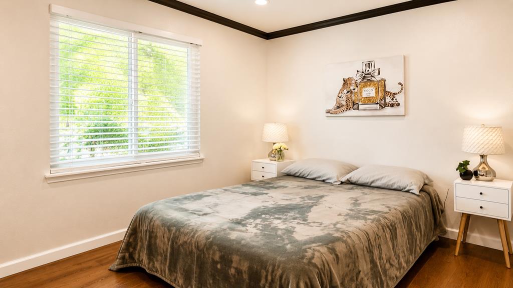 1281 Traynor Road Concord, CA 94520 - Photo 16 of 41 a bedroom with a bed and a window