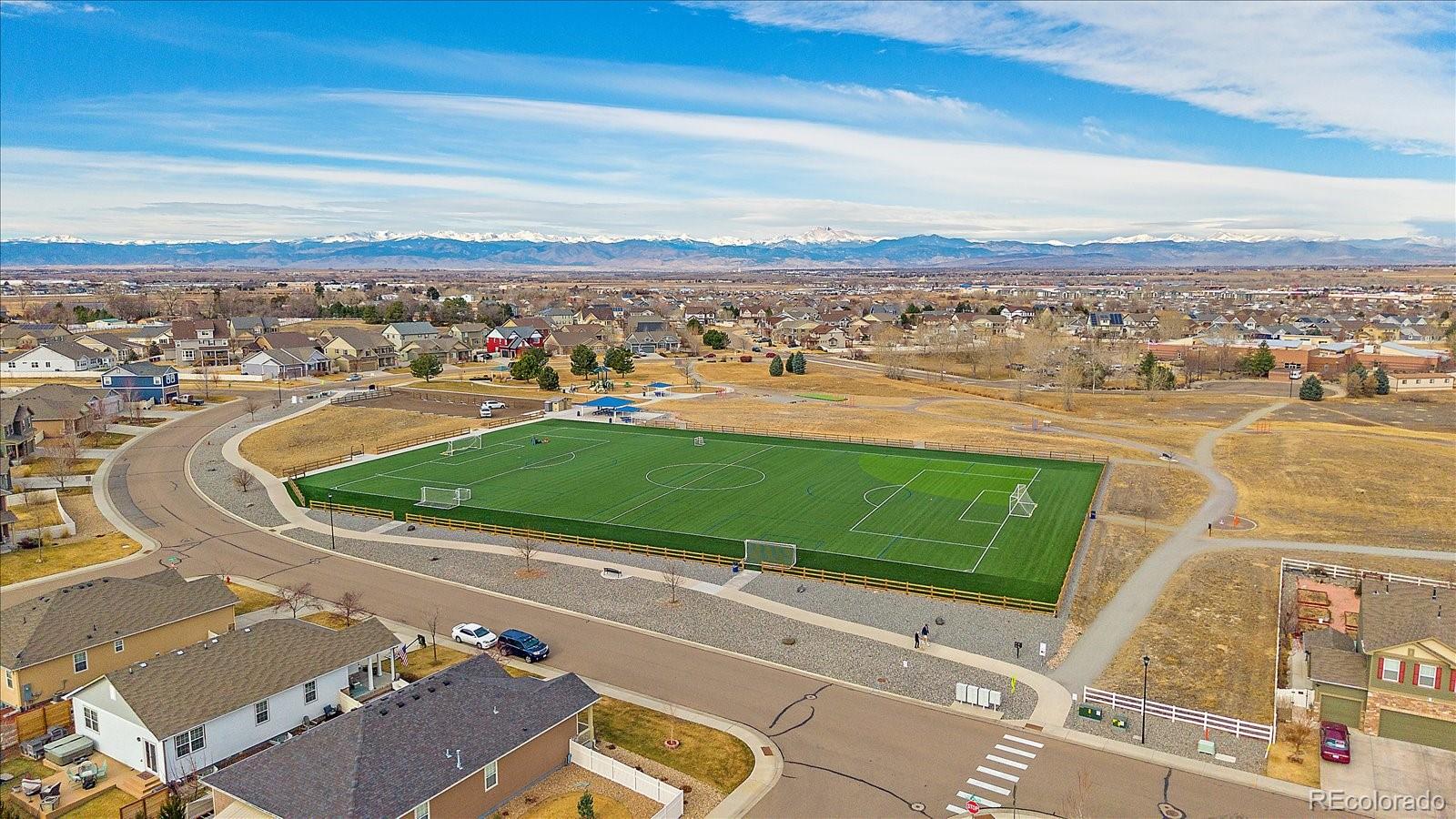 10097 Cedar Street Firestone, CO 80504 - Photo 32 of 37 an aerial view of a city