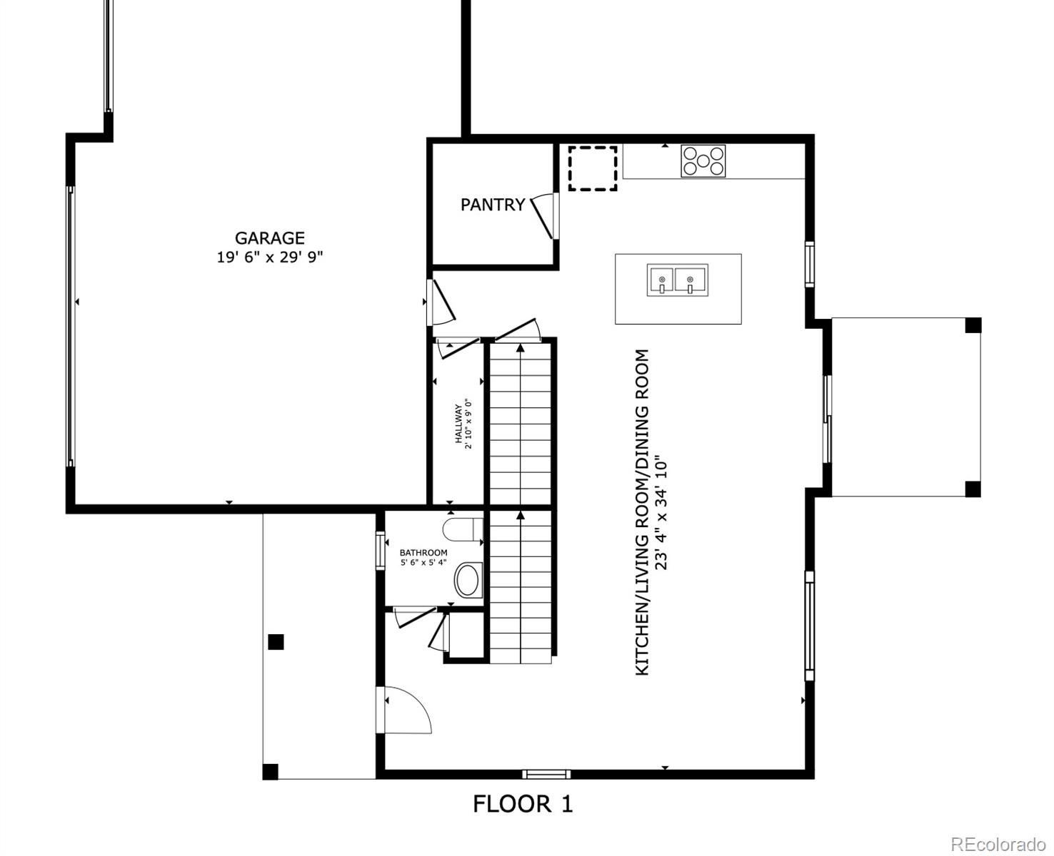 10097 Cedar Street Firestone, CO 80504 - Photo 34 of 37 a picture of a bathroom with a shower