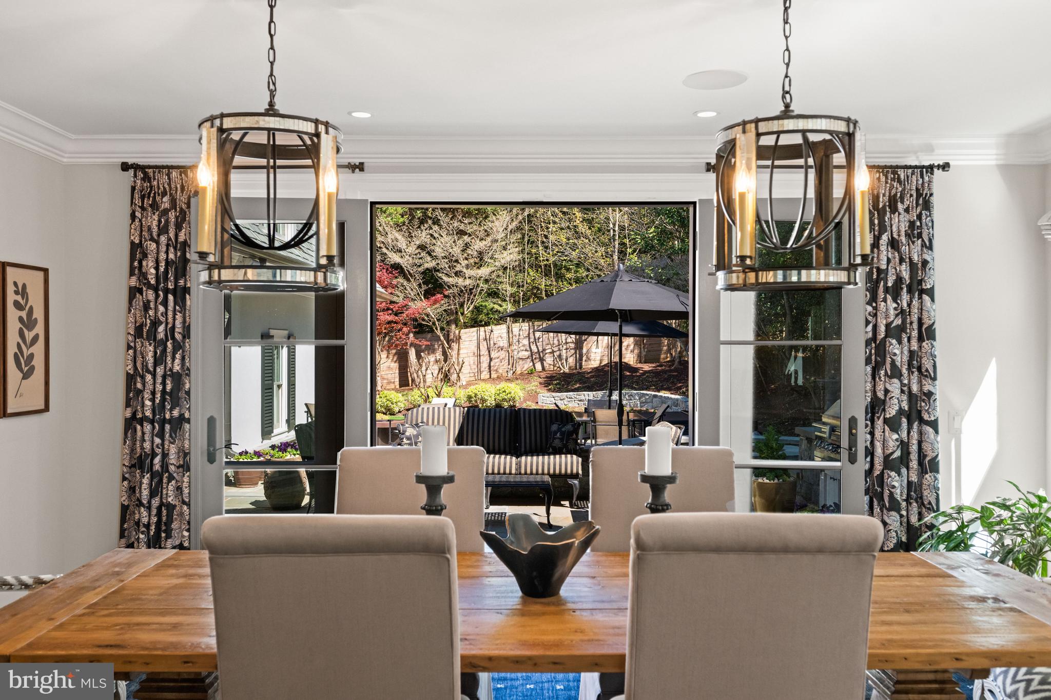 1105 Harvey Road McLean, VA 22101 - Photo 12 of 48 Dining Room Opens to the Patio