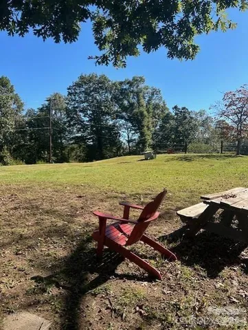 a view of a lake with an outdoor space