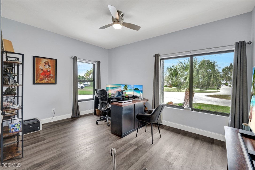 5346 Southwest 10th Avenue Cape Coral, FL 33914 - Photo 25 of 50 a view of a livingroom with workspace and a window