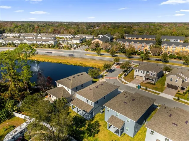 a view of a house with a swimming pool