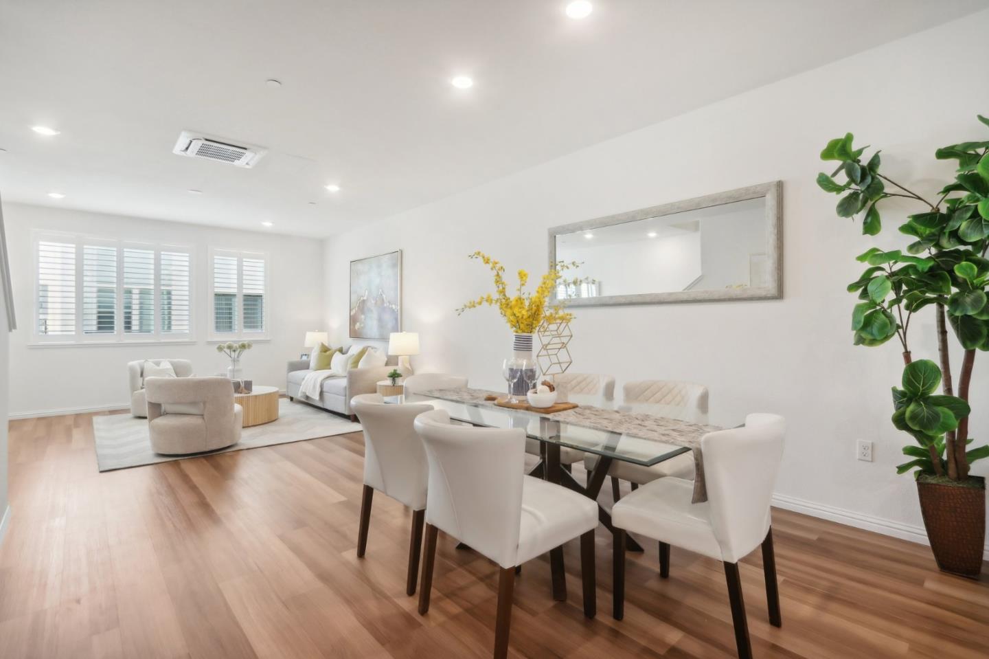 5766 Stealth Loop San Jose, CA 95119 - Photo 14 of 48 a view of a dining room with furniture window and wooden floor