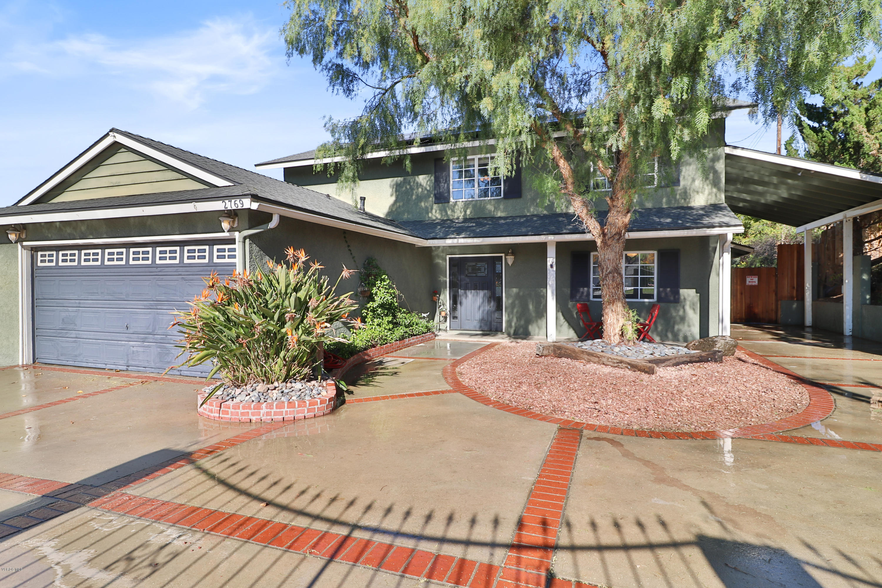 2769 Fitzgerald Road Simi Valley, CA 93065 - Photo 1 of 1 a front view of house with yard outdoor seating and barbeque oven