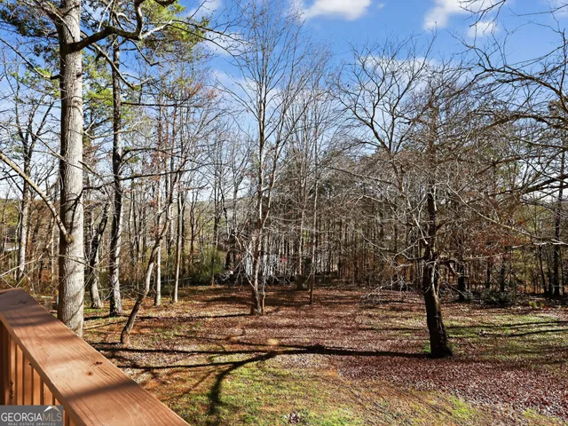 a view of yard with tree