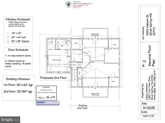 $1,395,000 | 9403 Warren Street, Silver Spring, MD 20910