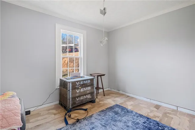 a view of empty room