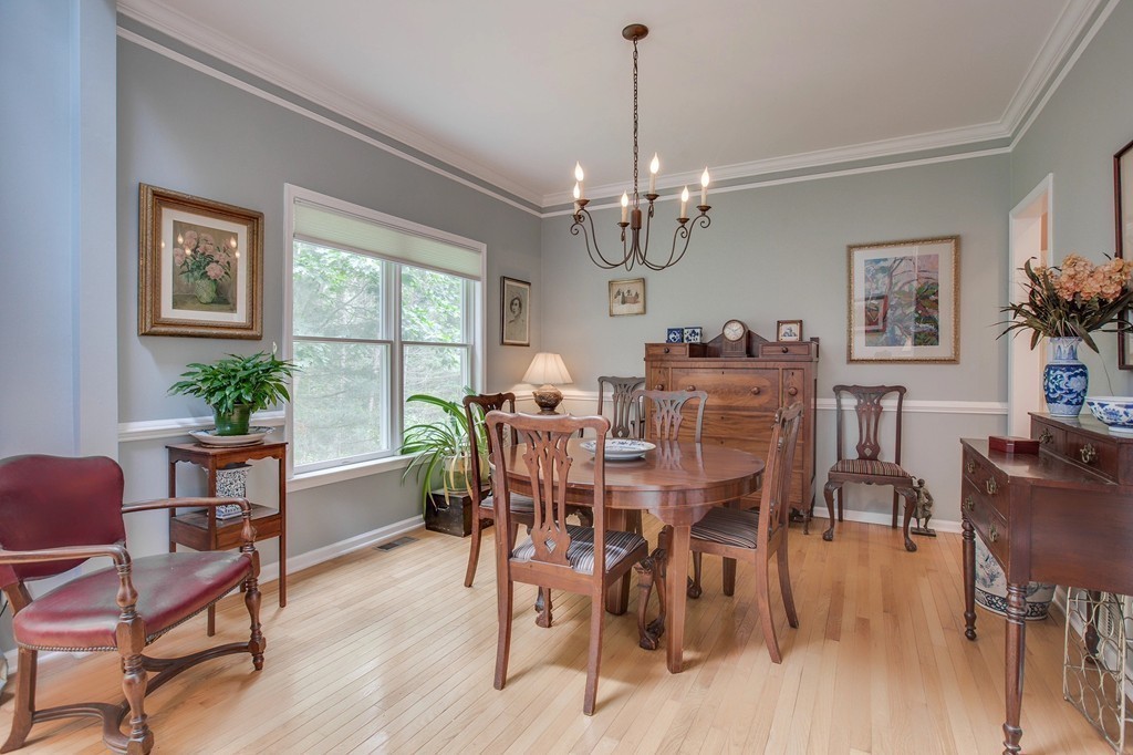 5 Emery Road, Unit 5 Bedford, MA 01730 - Photo 11 of 29 a view of a dining room with furniture window and wooden floor