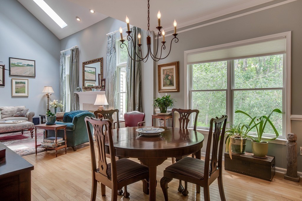 5 Emery Road, Unit 5 Bedford, MA 01730 - Photo 12 of 29 a view of a dining room with furniture window and wooden floor