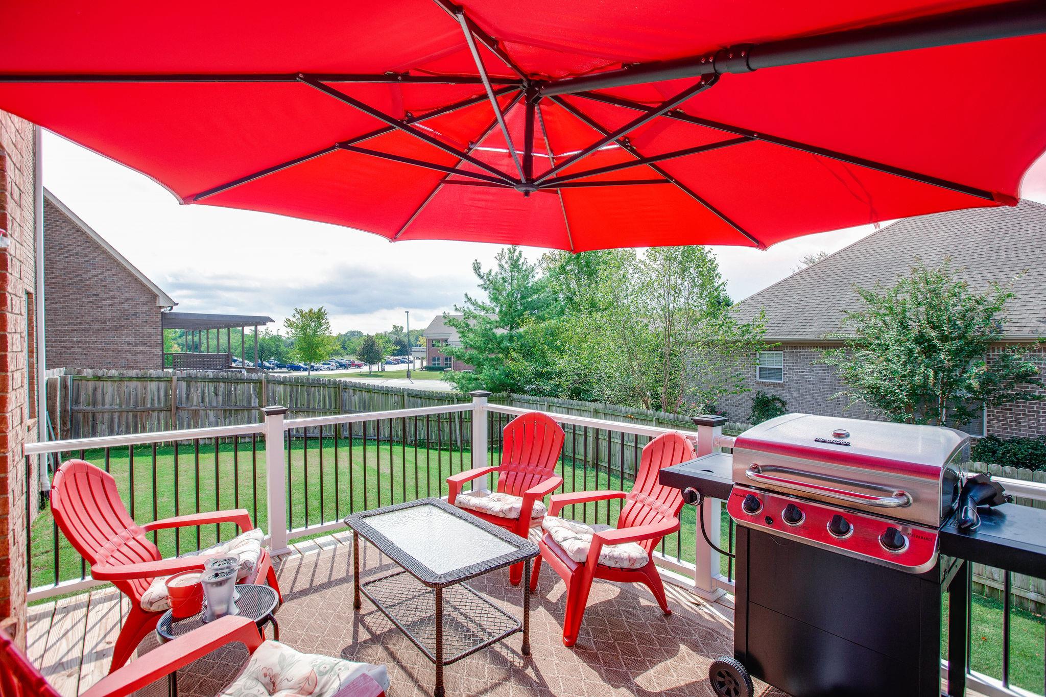 1017 Red Pepper Ridge Spring Hill, TN 37174 - Photo 24 of 27 Nice deck for entertaining outdoors.