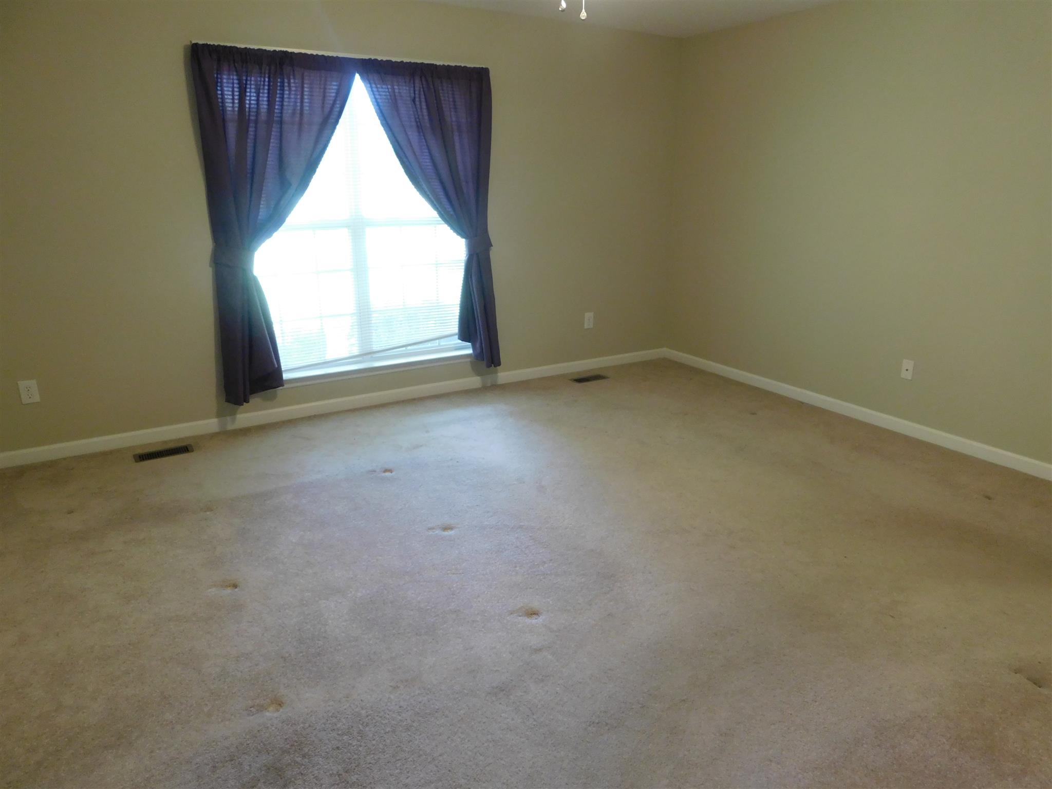 4368 Scott Hollow Road Culleoka, TN 38451 - Photo 8 of 14 Large master bedroom waiting for your large pieces of furniture and the walls have been repainted.