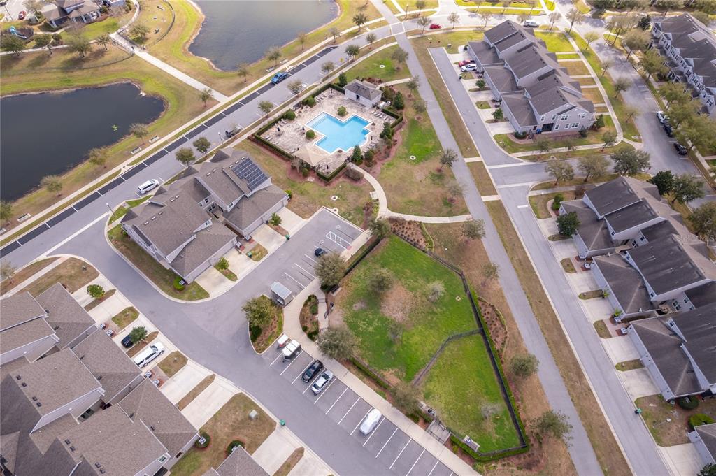 5849 Soter Lane Windermere, FL 34786 - Photo 29 of 31 an aerial view of a house with a yard