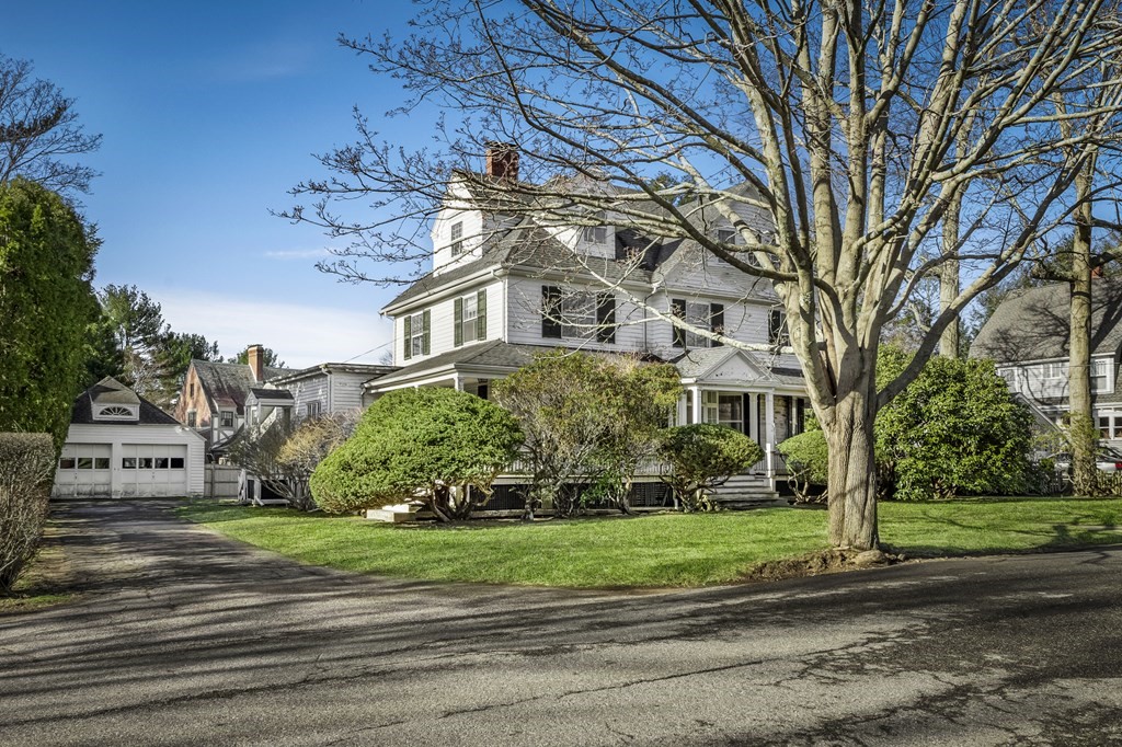 97 Beach Bluff Avenue Swampscott, MA 01907 - Photo 3 of 36 front view of a house with a street