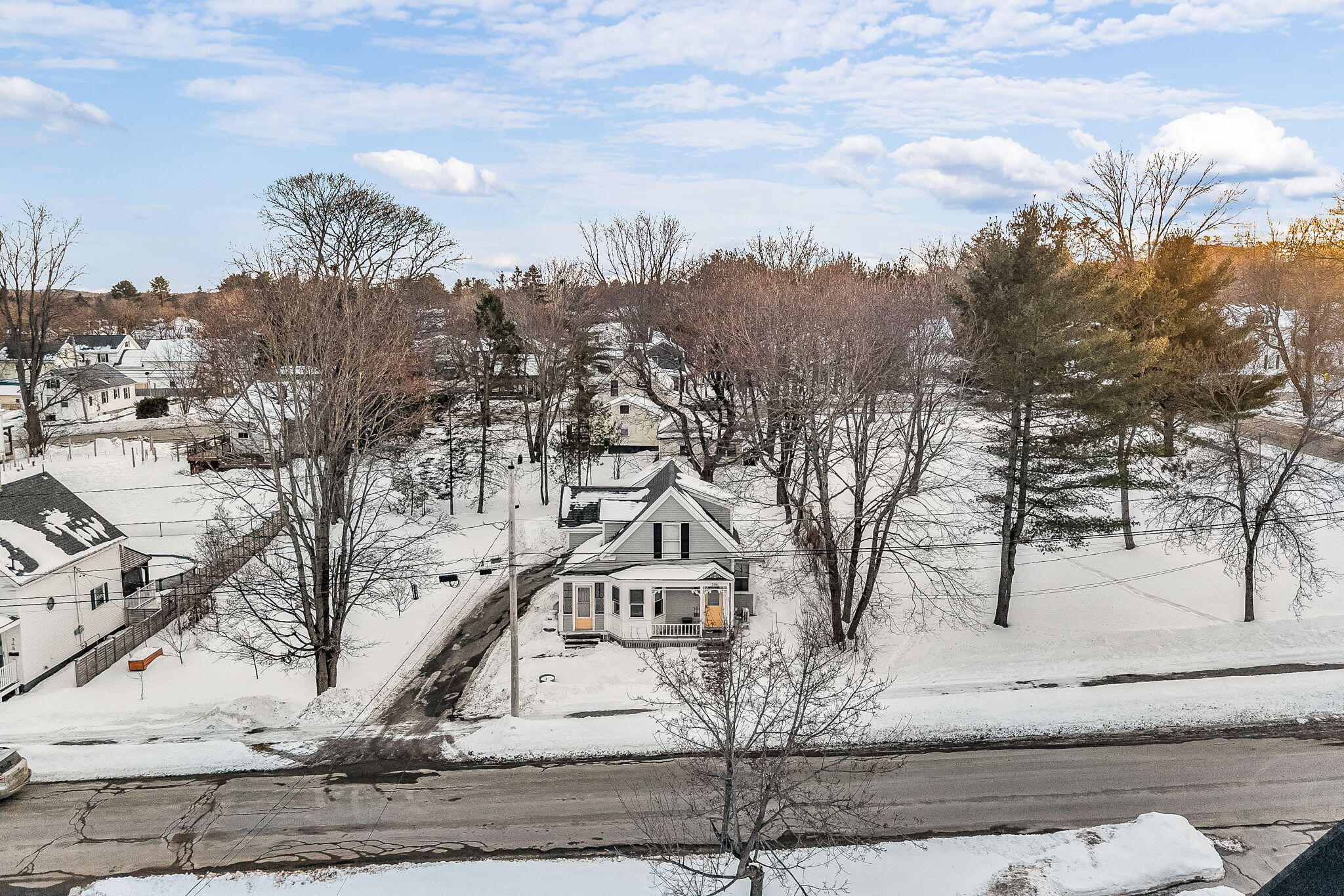 346 Lincoln Street Bangor, ME 04401 - Photo 4 of 50 Aerial Front View