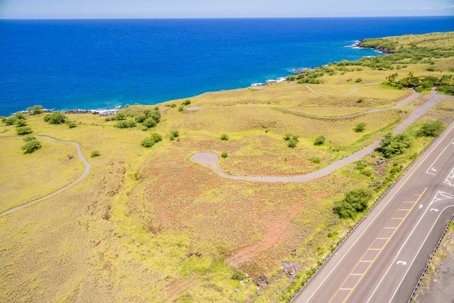 a view of an ocean and beach