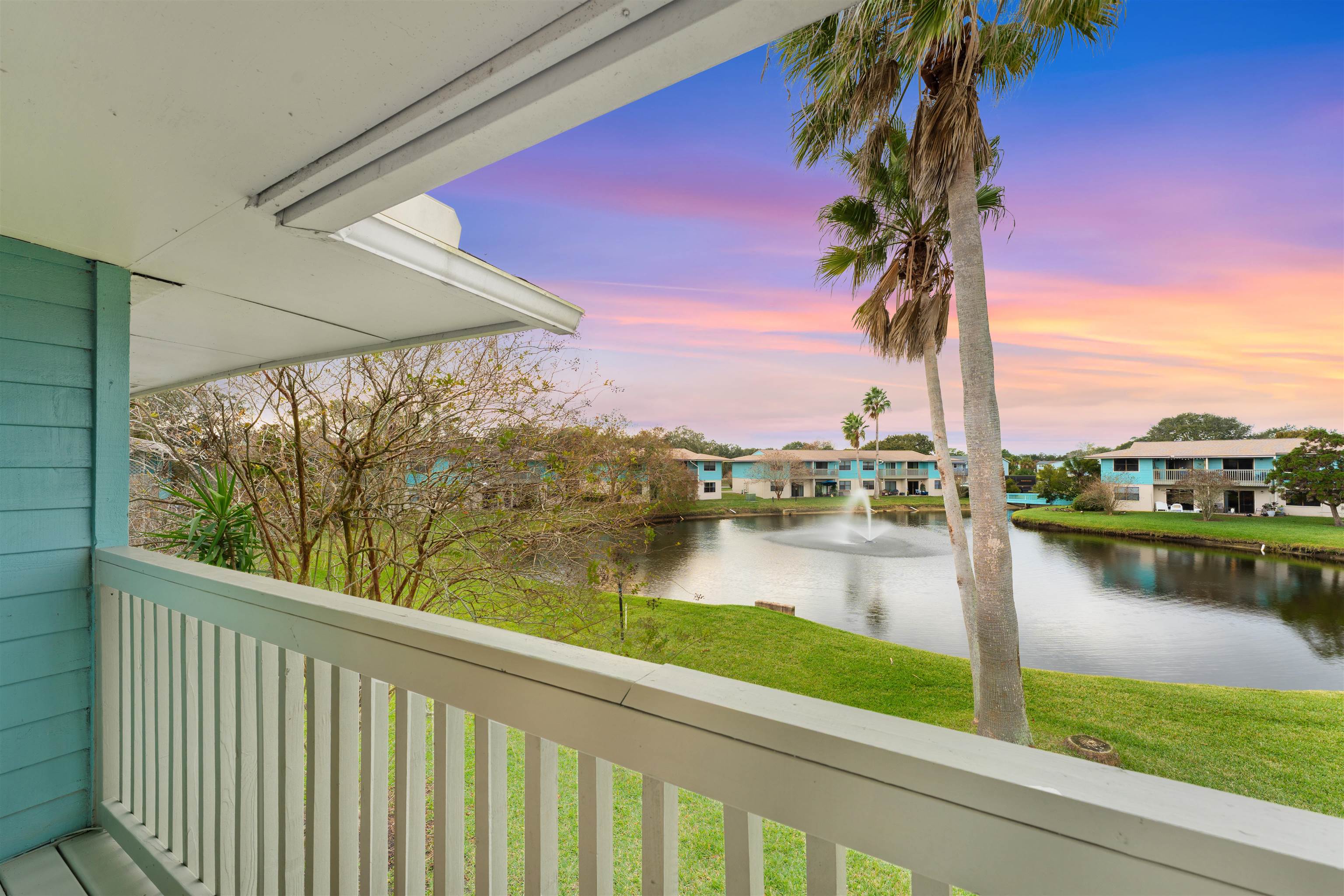 650 West Pope Road, Unit 233 St. Augustine, FL 32080 - Photo 10 of 31 a view of lake from balcony