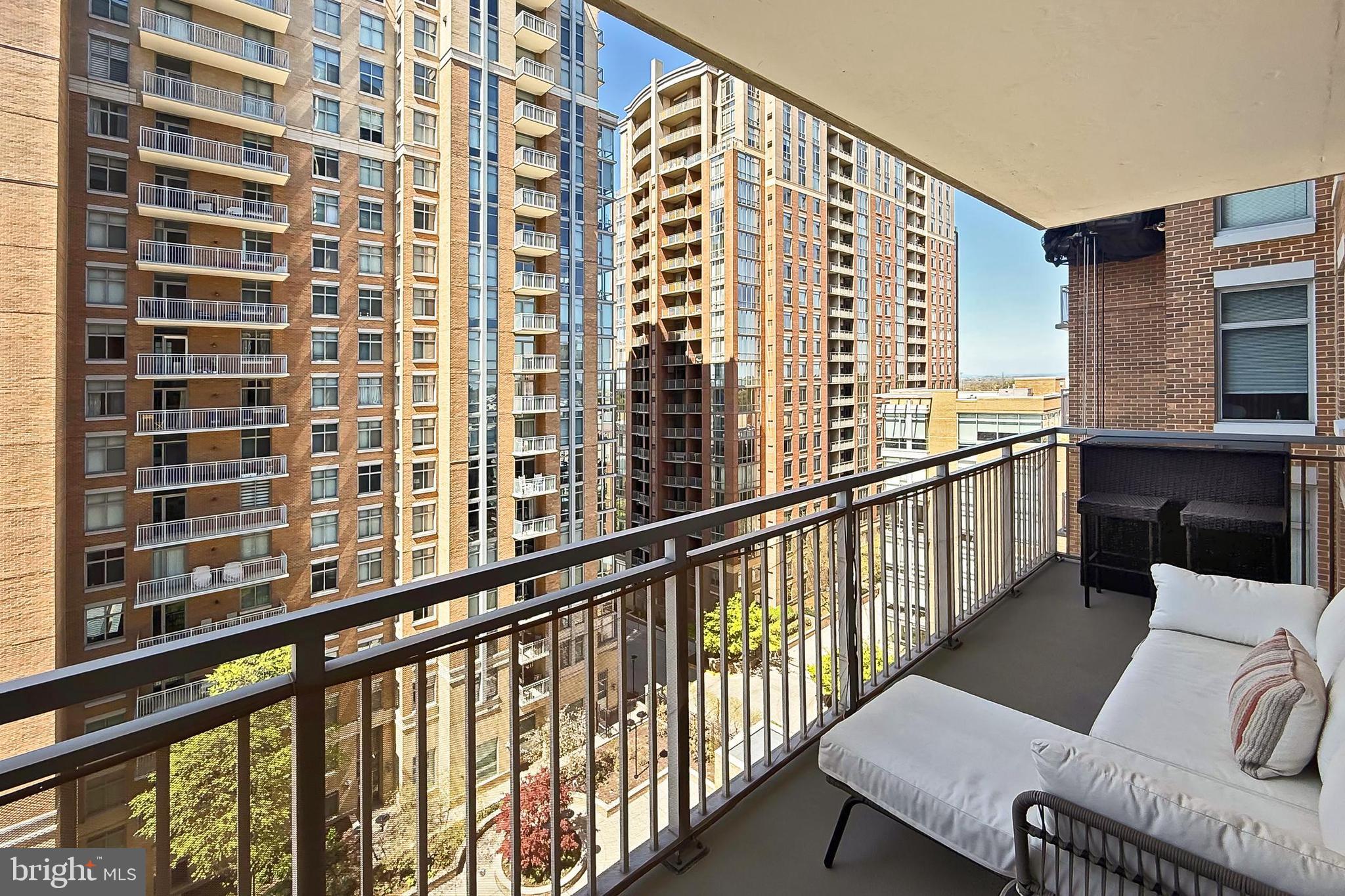 11990 Market Street, Unit 908 Reston, VA 20190 - Photo 19 of 45 a view of balcony with furniture