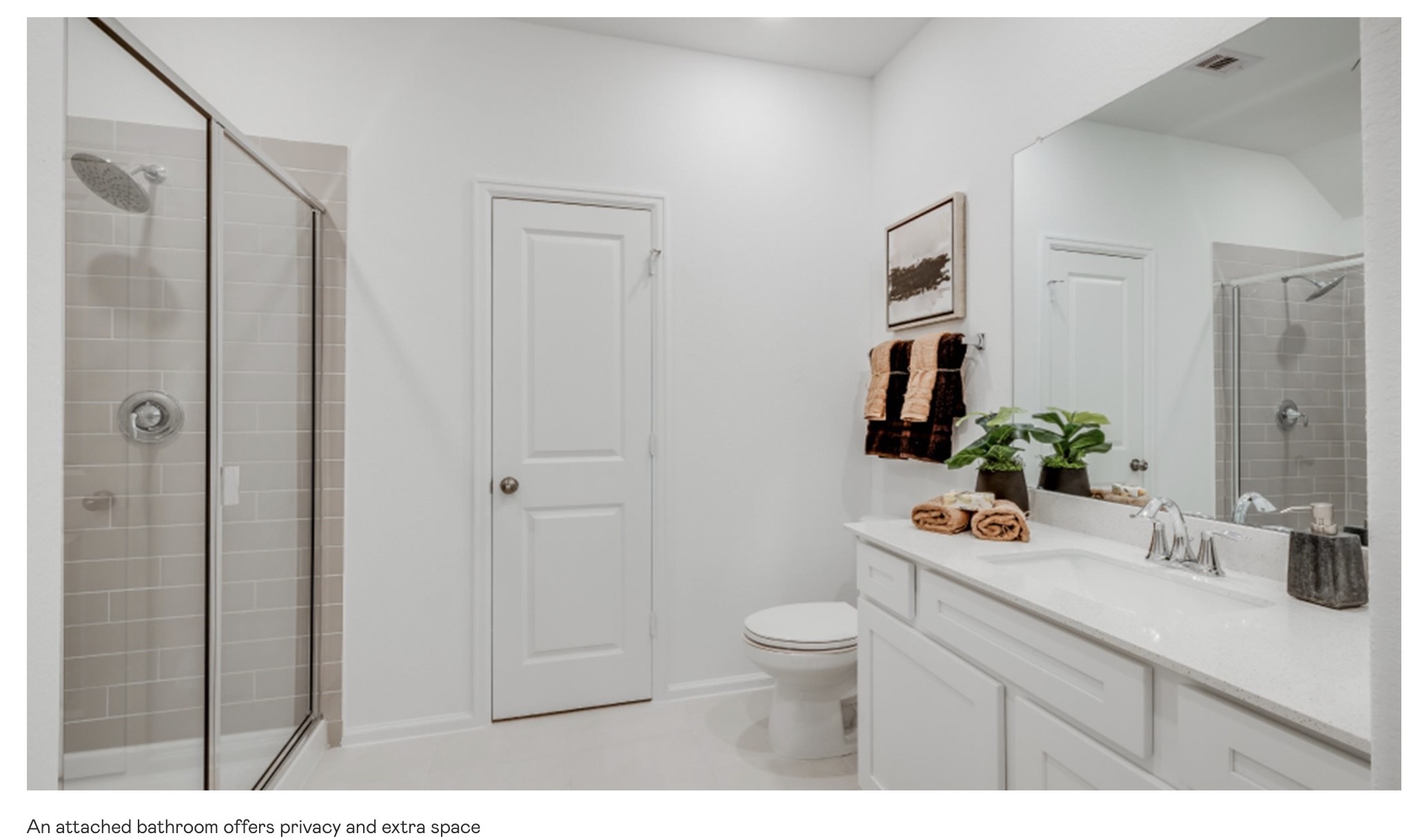 2206 Diagonal Lane Houston, TX 77051 - Photo 12 of 14 a bathroom with a sink a potted plant and mirror