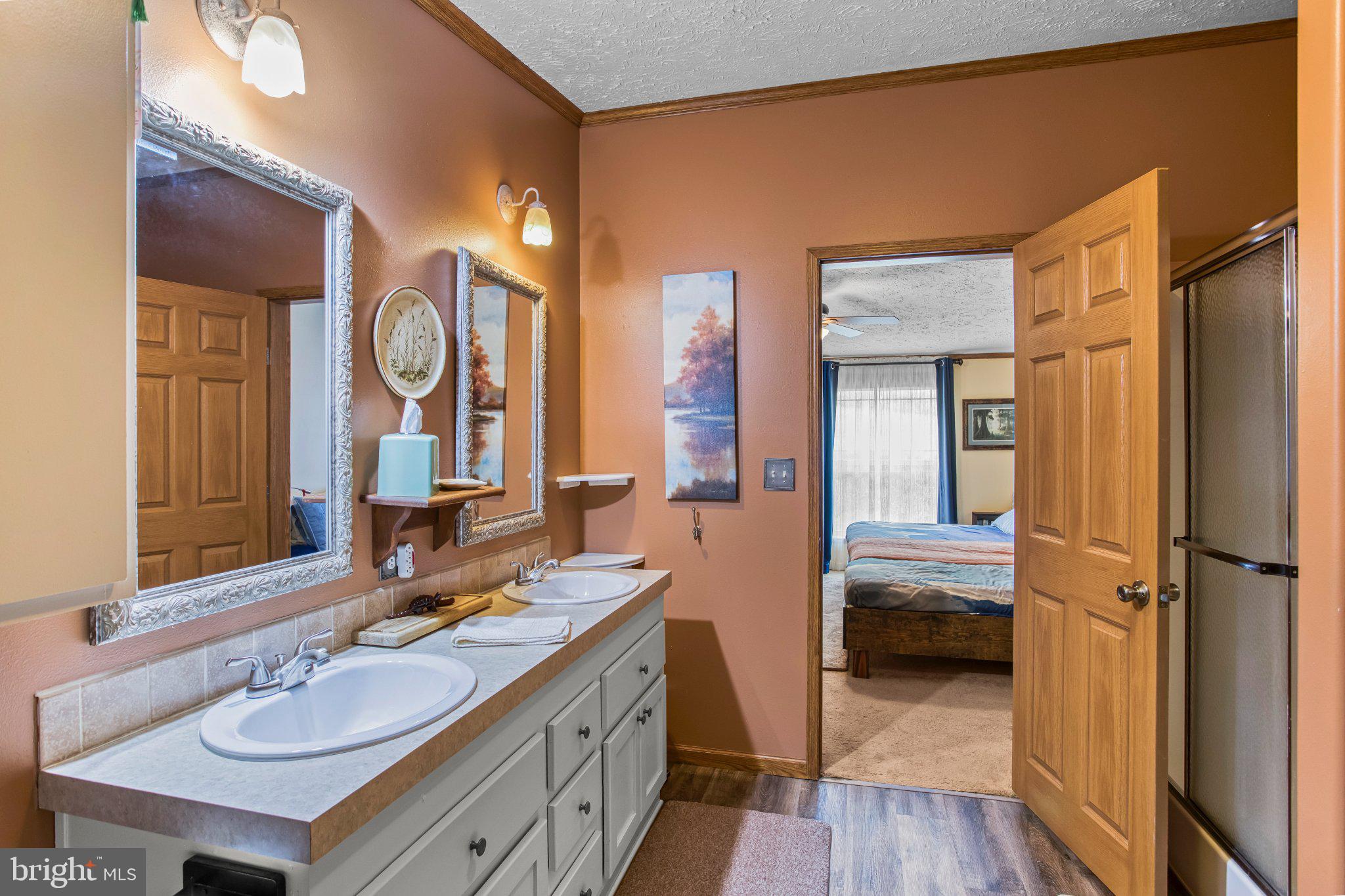 335 Charley Bowser Road Accident, MD 21520 - Photo 32 of 85 Charming bathroom with warm tones.