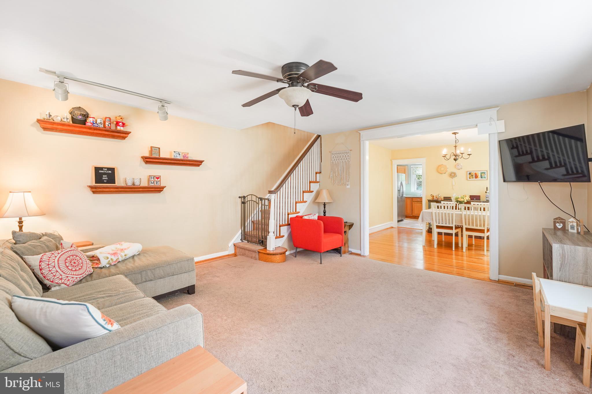 23 Waverly Road Havertown, PA 19083 - Photo 5 of 30 a living room with furniture and a flat screen tv