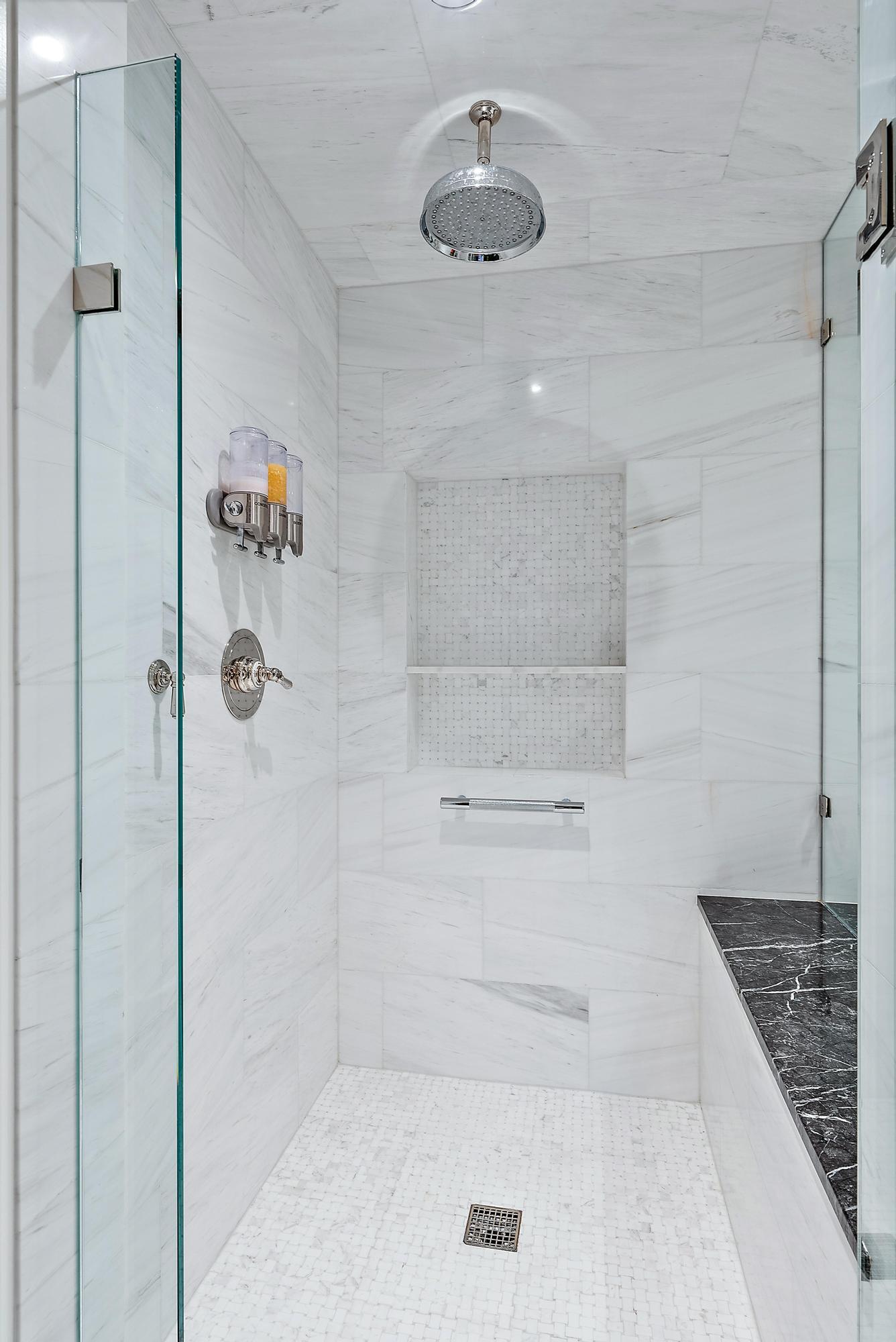 100 Royal Palm Way, Unit F1 Palm Beach, FL 33480 - Photo 27 of 43 a bathroom with a shower