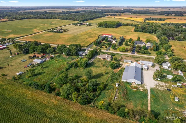 a view of a city and an ocean view