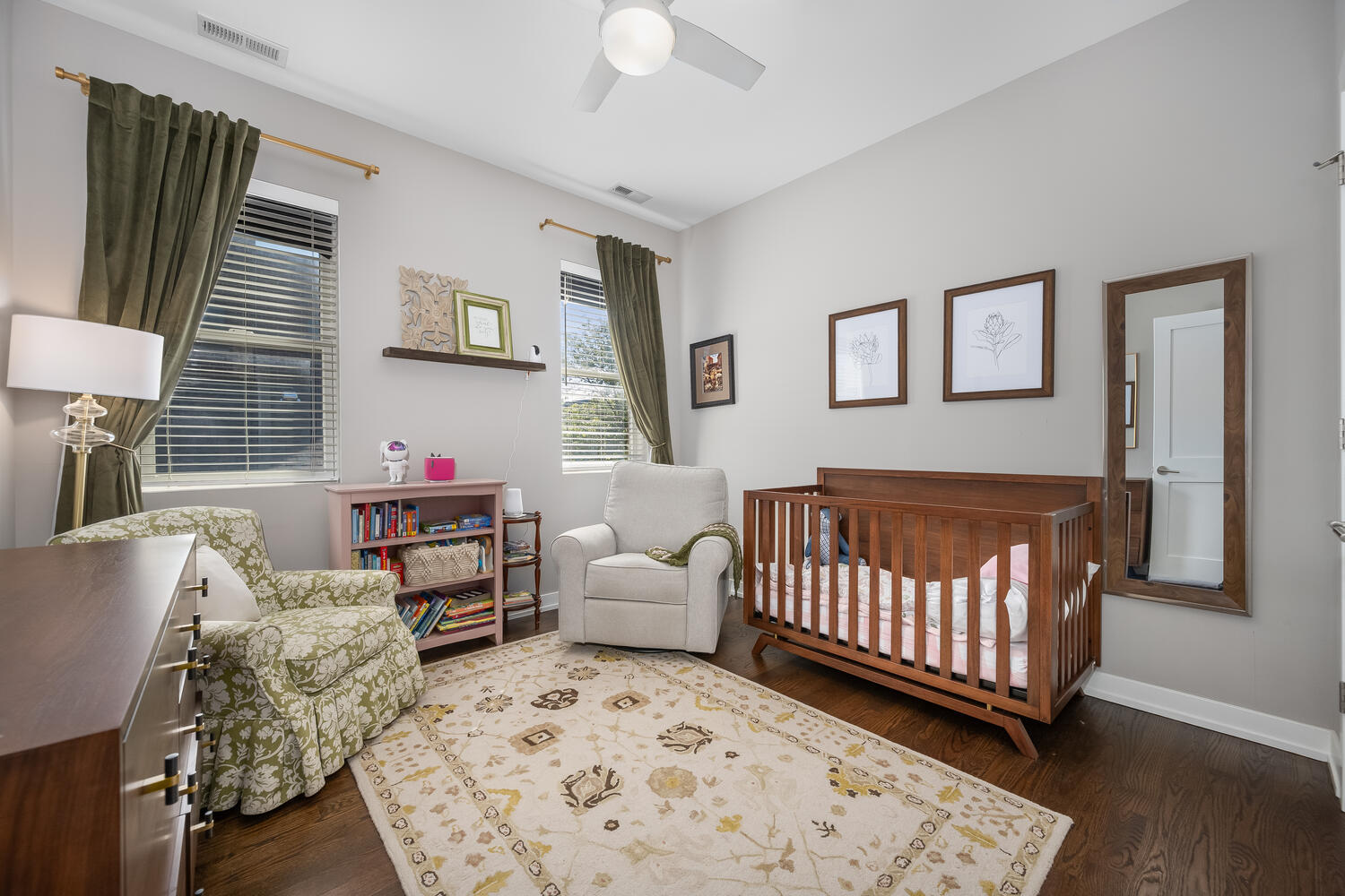 1841 North California Avenue, Unit 3B Chicago, IL 60647 - Photo 18 of 22 a bedroom with furniture and a couch