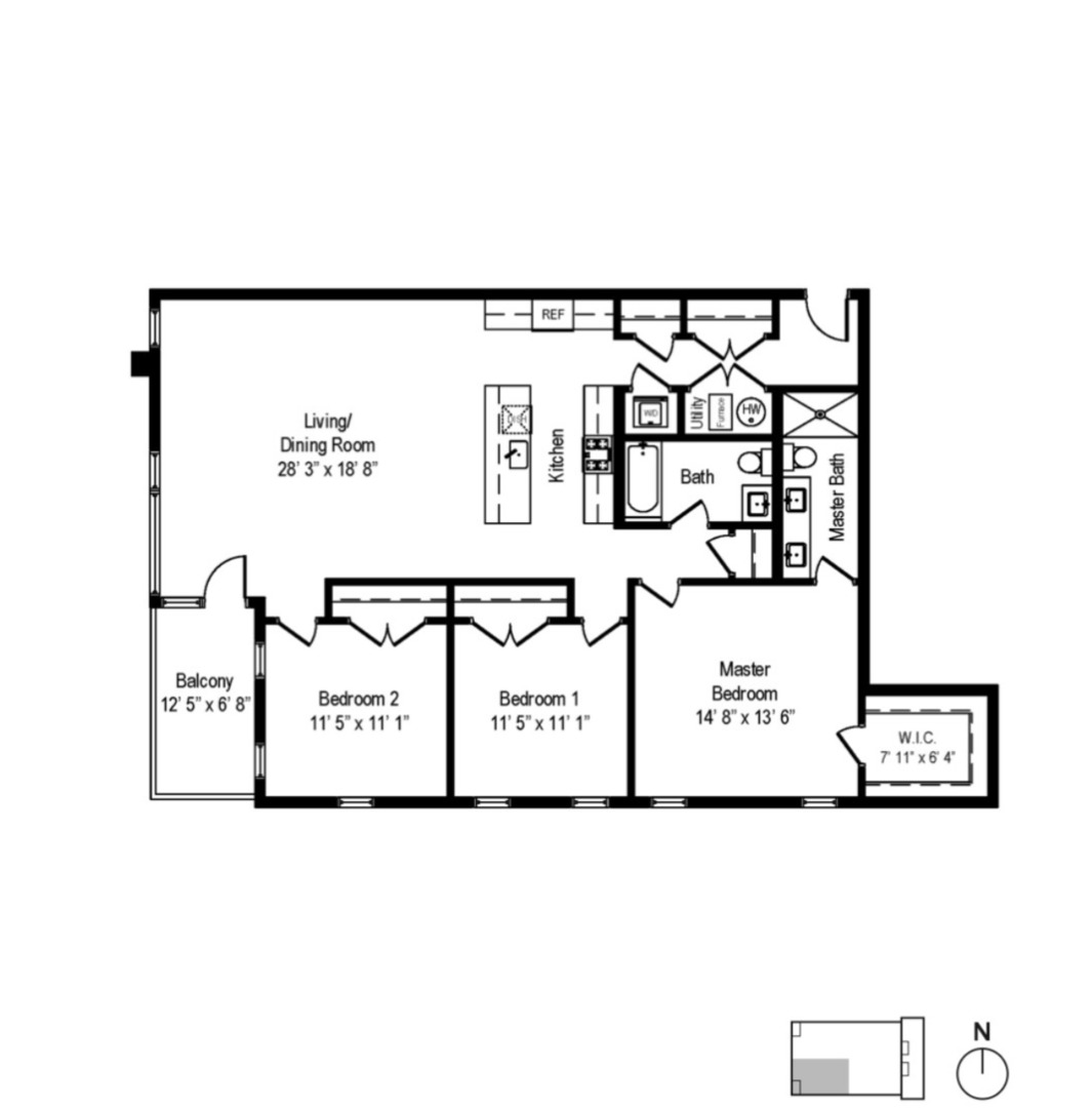 1841 North California Avenue, Unit 3B Chicago, IL 60647 - Photo 22 of 22 a picture of a park next to a white wall