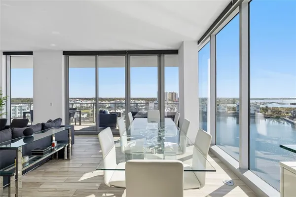 a view of a kitchen from the hallway