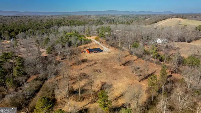 a view of a dry green field