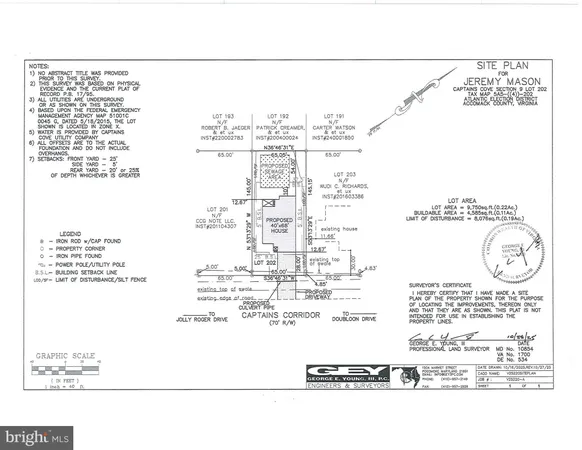 $10,000 | 202 Captains Corridor, Greenbackville, VA 23356