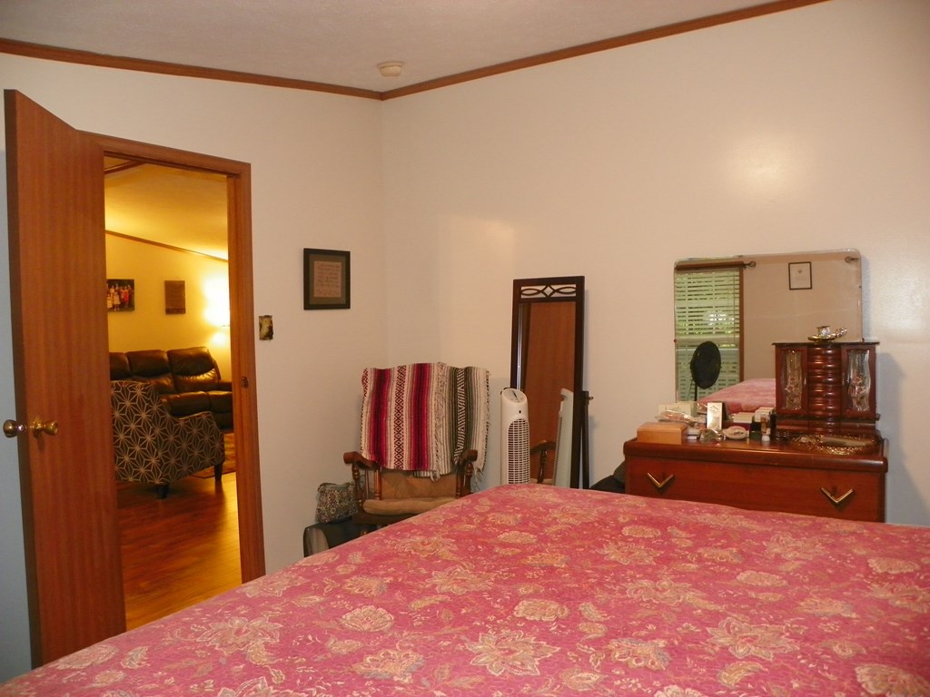 2268 German Hill Road Tionesta, PA 16353 - Photo 15 of 31 a bedroom with a bed and a large mirror