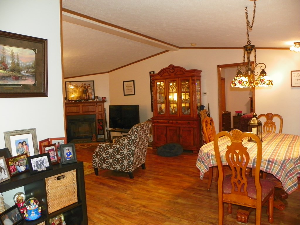 2268 German Hill Road Tionesta, PA 16353 - Photo 10 of 31 a bedroom with furniture and a chandelier