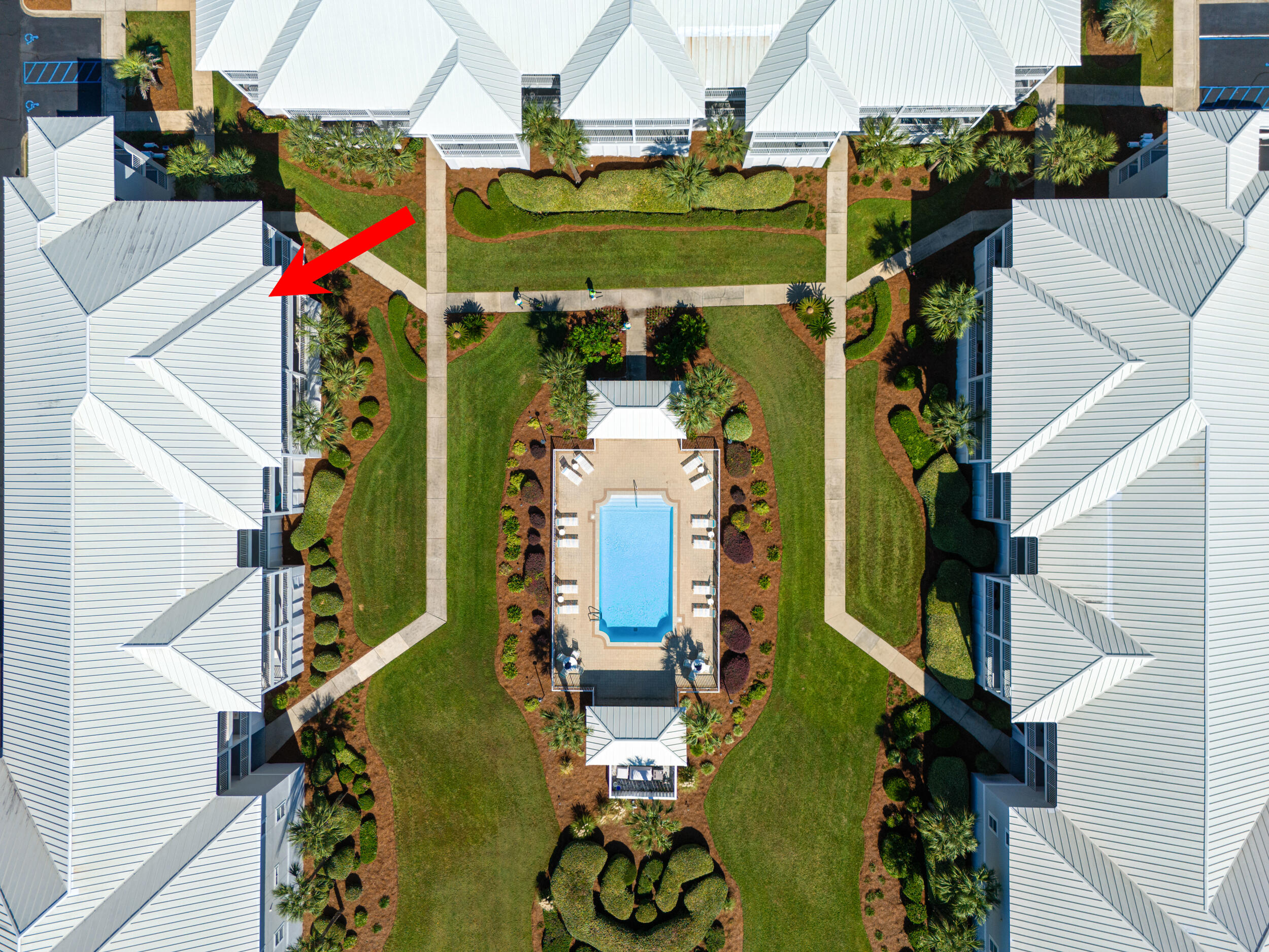 2410 Scenic Gulf Drive, Unit 201C Miramar Beach, FL 32550 - Photo 34 of 39 an aerial view of a house