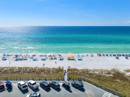 a view of ocean view with beach