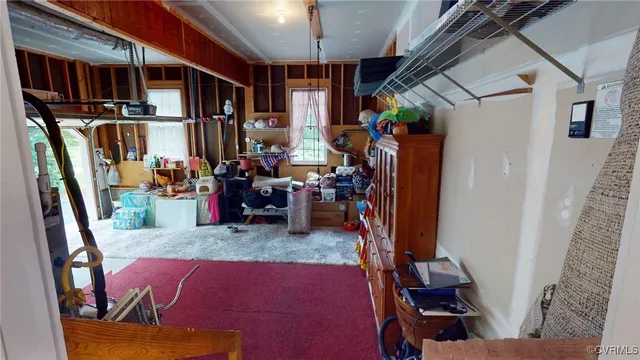 a view of large room with large windows