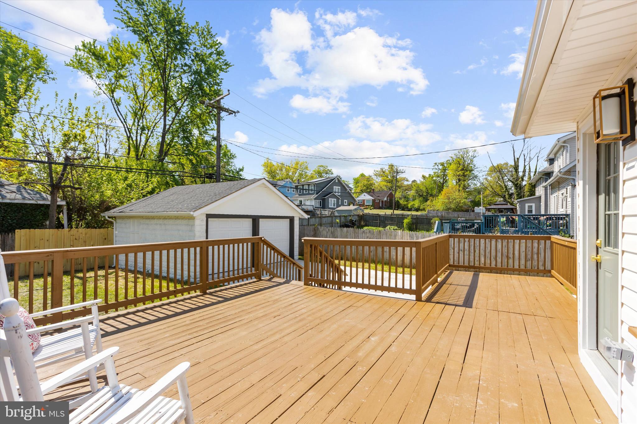 5313 Elsrode Avenue Baltimore, MD 21214 - Photo 51 of 60 Beautiful and Big Back Deck