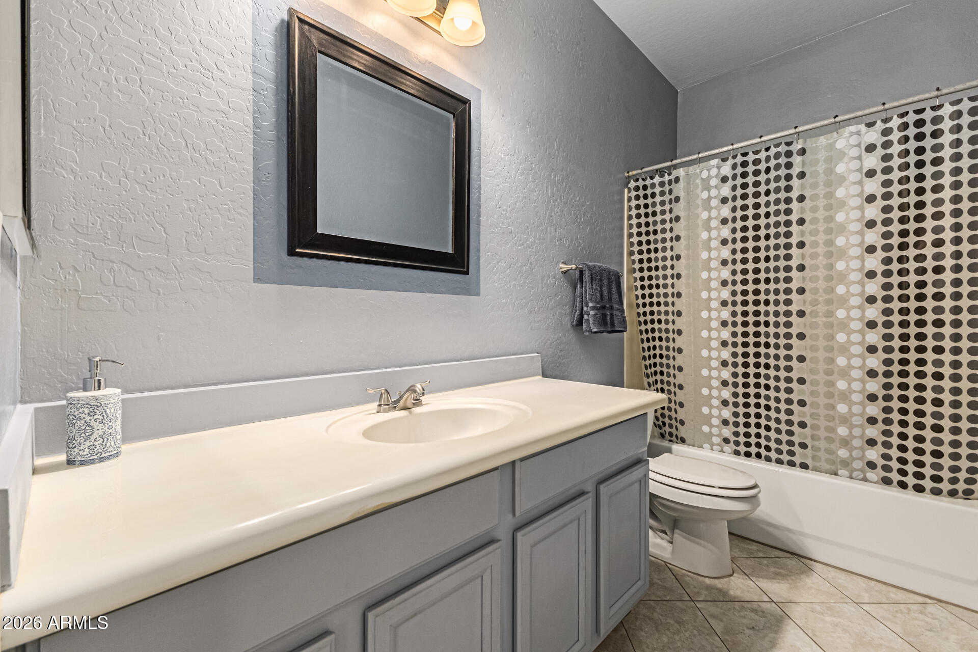 2326 South Porter Street Gilbert, AZ 85295 - Photo 19 of 29 a bathroom with a sink toilet and shower