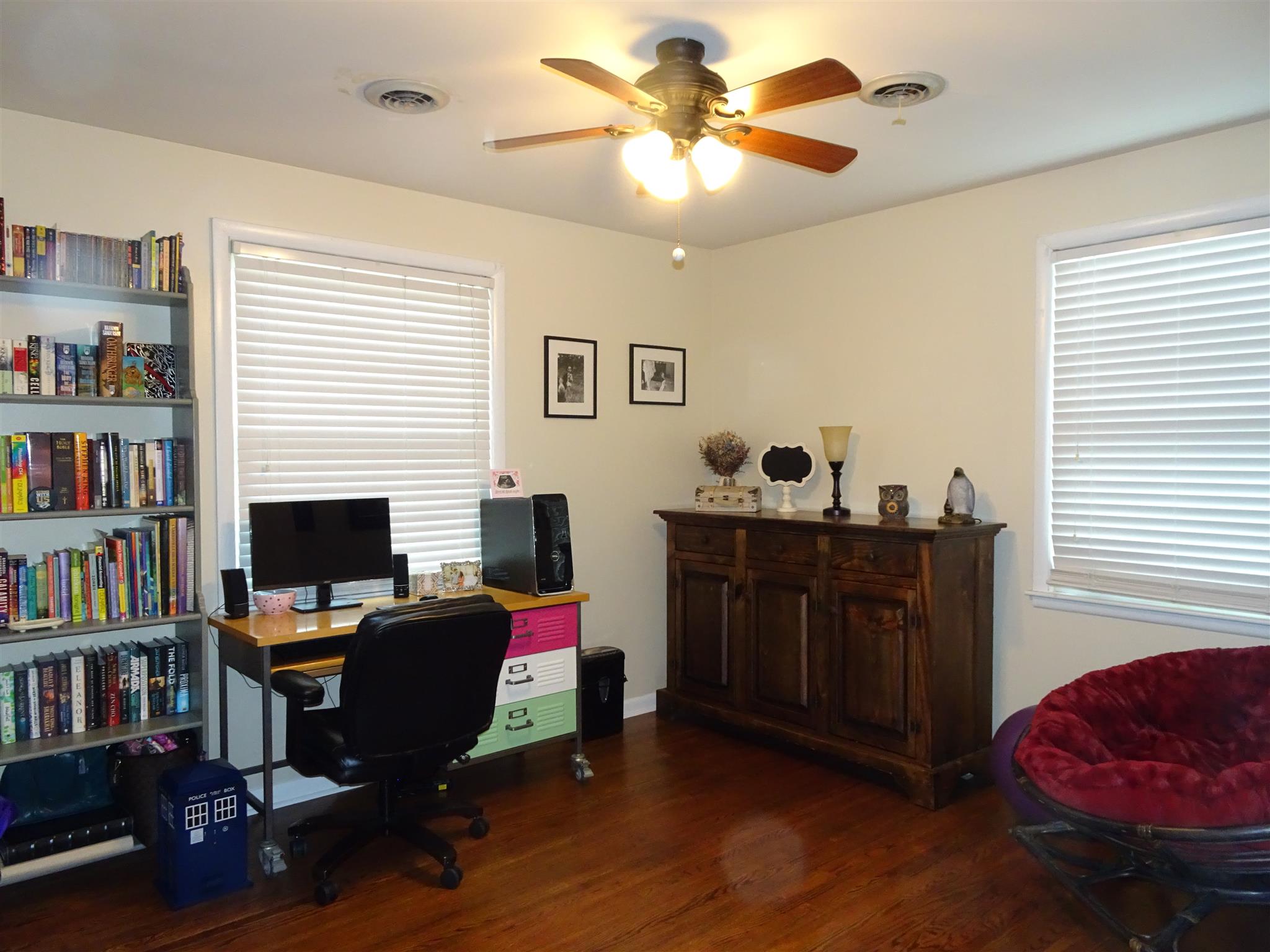 2143 Post Road Clarksville, TN 37043 - Photo 9 of 19 a view of a workspace with furniture and a window