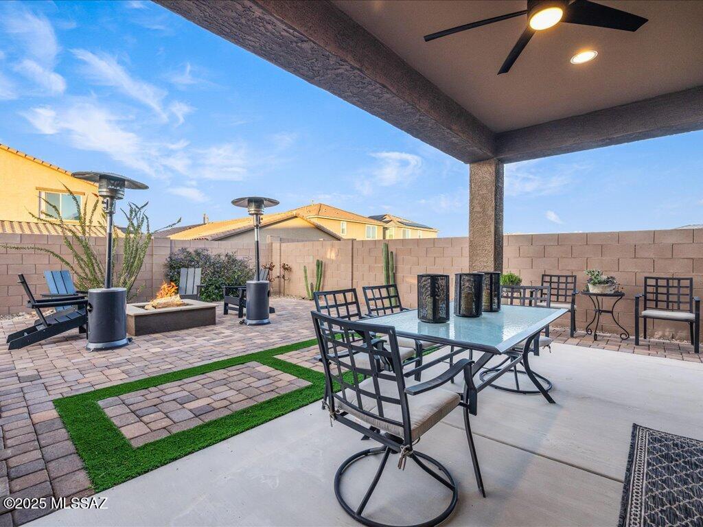 11913 East Ryscott Circle Vail, AZ 85641 - Photo 35 of 43 Back Patio