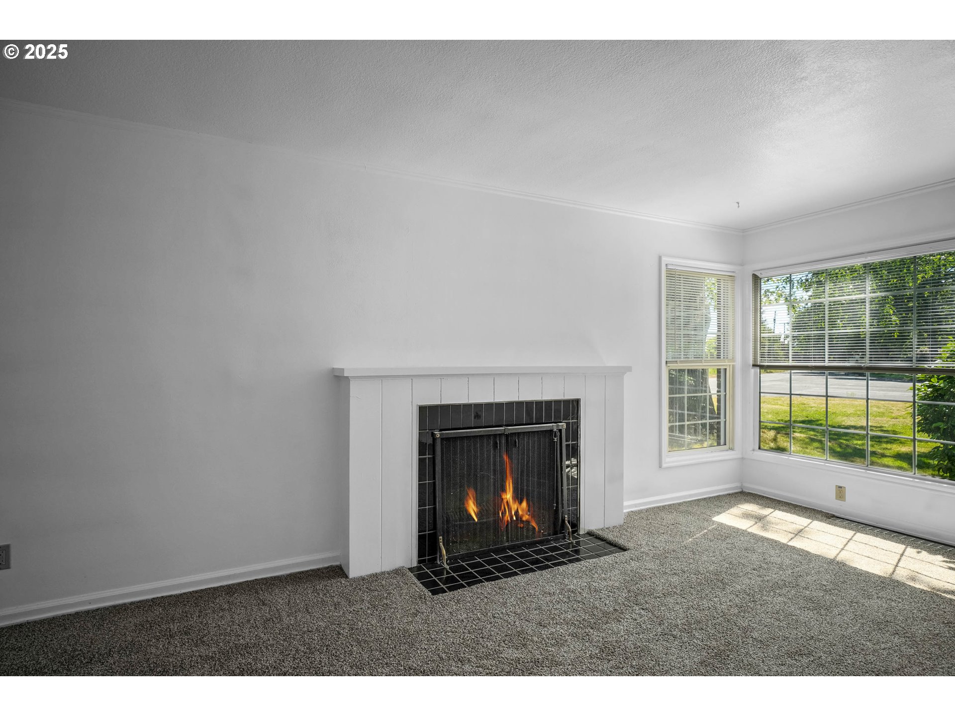1908 Northeast 72nd Avenue Portland, OR 97213 - Photo 30 of 45 a living room with a fireplace